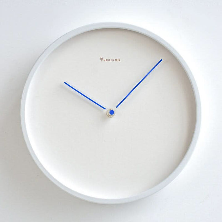 Lisslune | Nordic Minimalist Wooden Wall Clock White Black Design