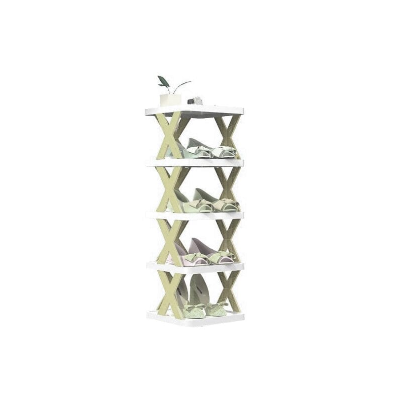 Lisslune | Foldable Multi-Layer Shoe Rack, Shoe Storage Organizer