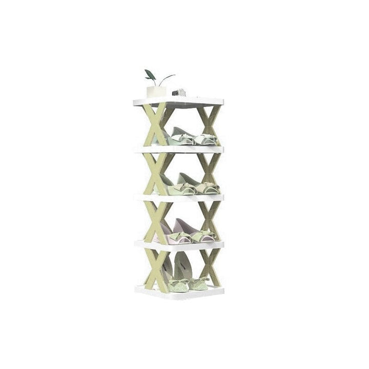 Lisslune | Foldable Multi-Layer Shoe Rack, Shoe Storage Organizer