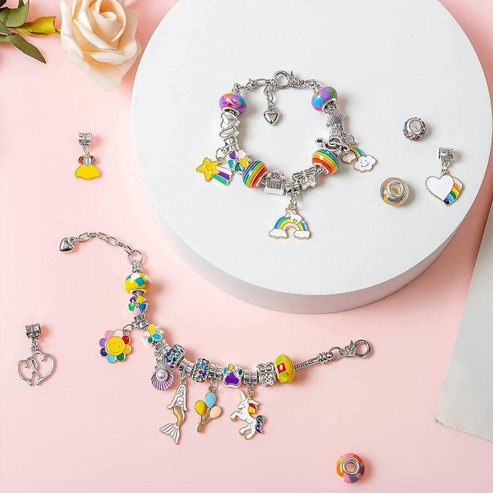 Lisslune | Handmade Bead Bracelet Set for Children