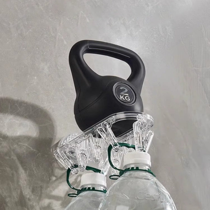 Lisslune | Suction cup collapsible clothes hanger with clip