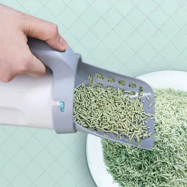 Lisslune | PurrScoop – Self-cleaning cat litter box with integrated waste bag dispenser