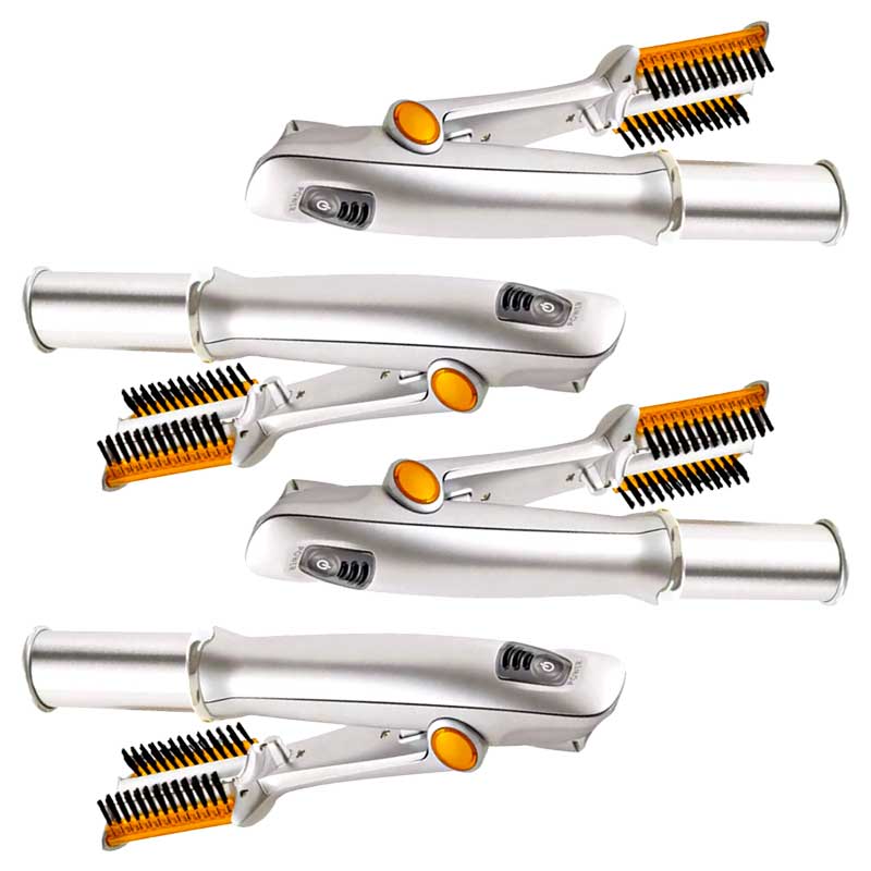 Lisslune | Professional 2 in 1 Rotating Iron Hair Brush