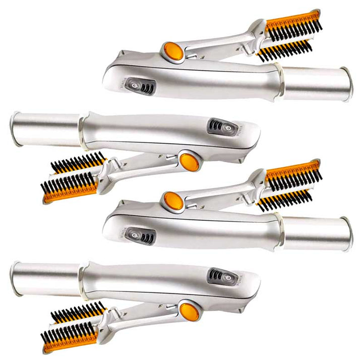 Lisslune | Professional 2 in 1 Rotating Iron Hair Brush