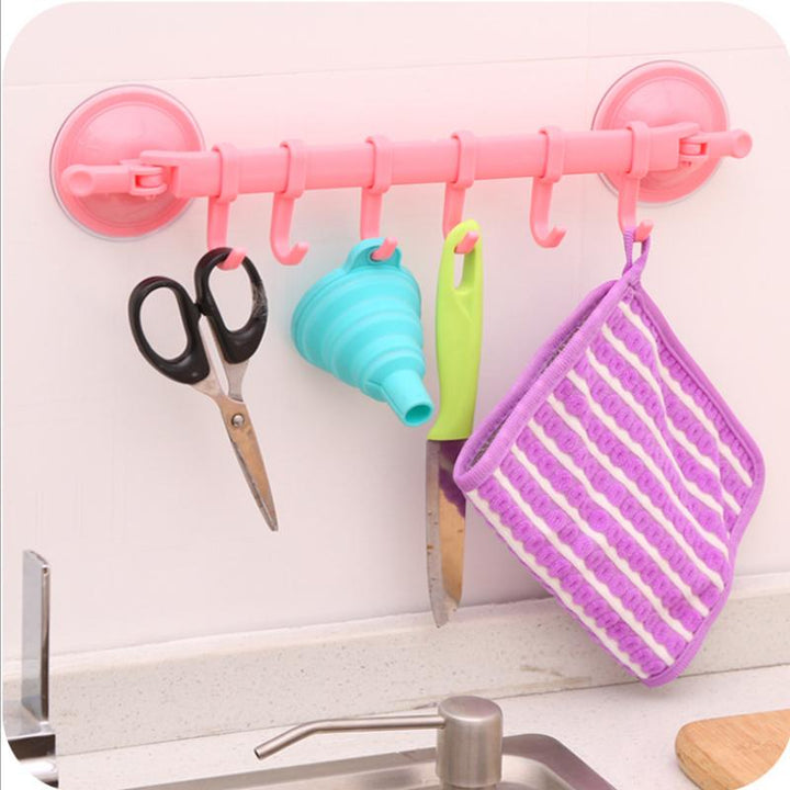 Lisslune | GripEase Adjustable Suction Cup Hooks – Stylish and Secure Hanging