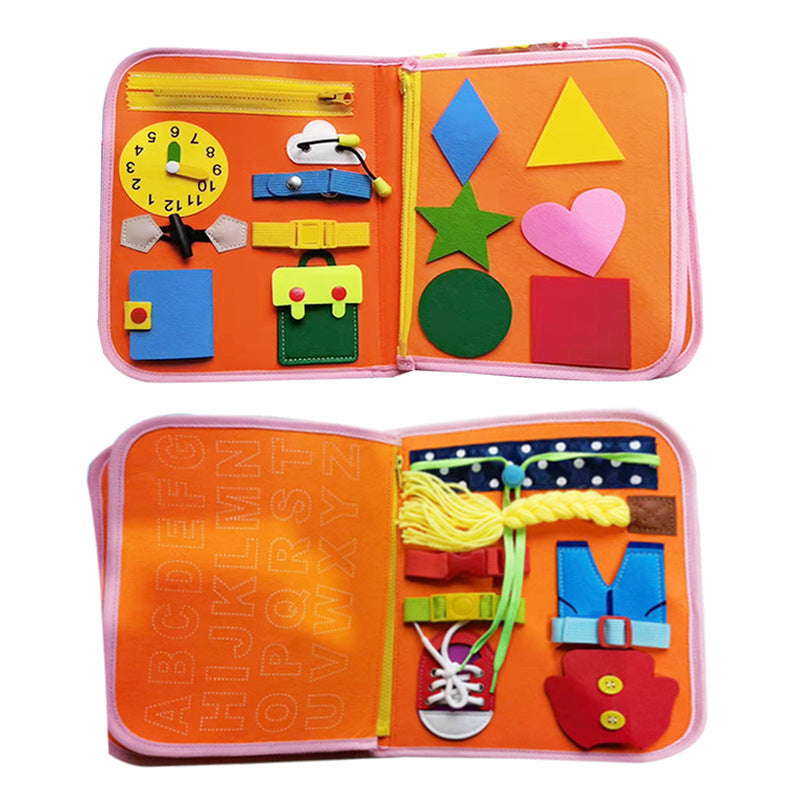 Lisslune | Toddler Activity Board Quiet Book