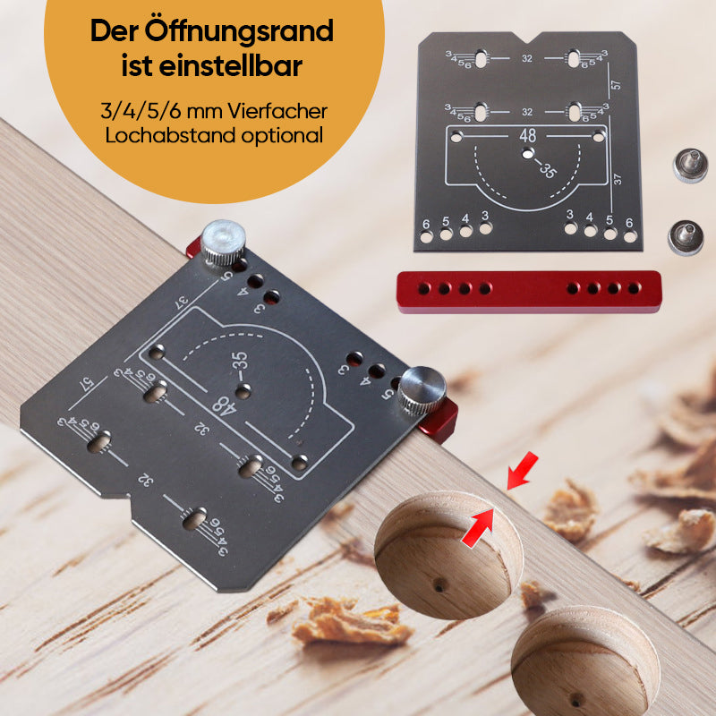 Lisslune | 35mm Hinge Hinge Template Drill Locator