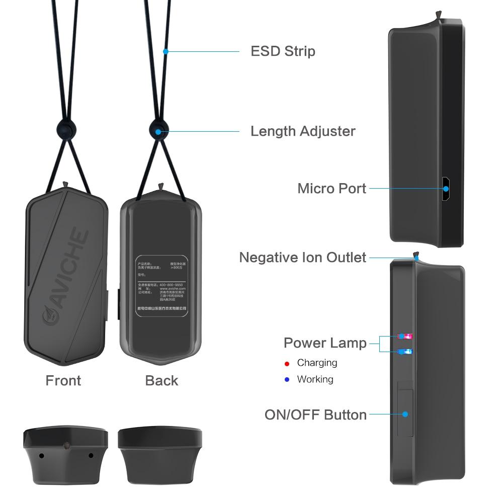 Lisslune | Personal Portable Air Purifier Necklace