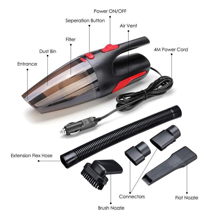 Lisslune | Car Vacuum - Handheld Vacuum cleaner
