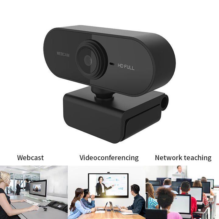 Lisslune | 1080p Web Cam - HD Camera for laptop