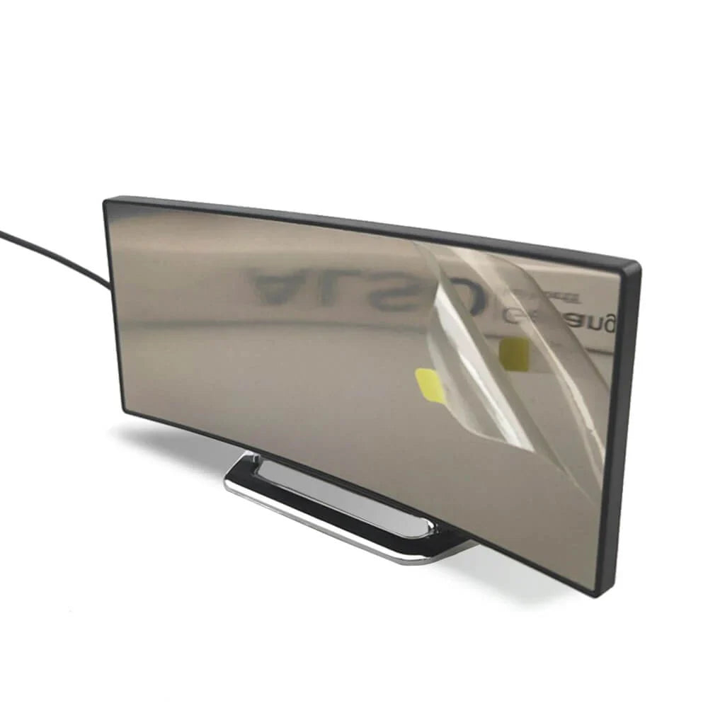Lisslune | Curved LED Digital Alarm Clock in Modern Style