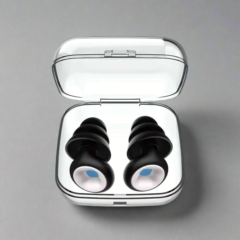 Lisslune | SilentGuard Sleeping Earplugs | Comfortable, Noise-Reducing Design for Restful Sleep and Sound Isolation