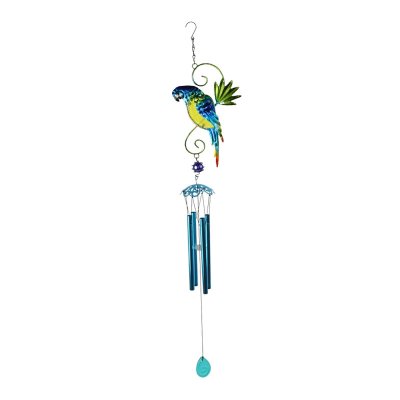 Lisslune | Three-dimensional parrot wind chime, hanging decoration