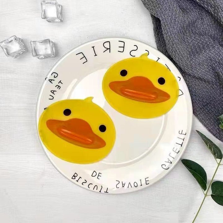 Lisslune | 2Pcs Yellow Duck Potholder