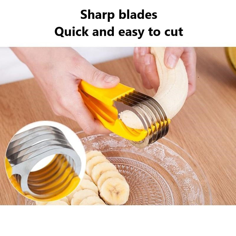 Lisslune | Stainless Steel Banana Slicer
