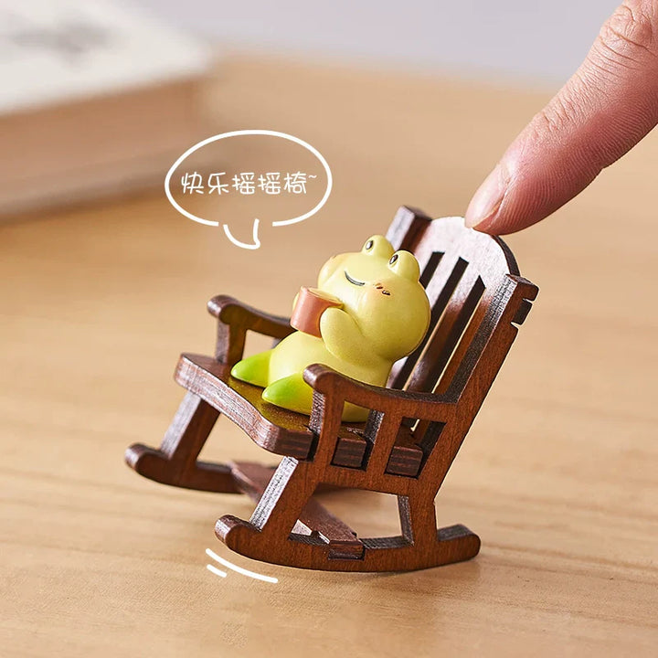 Lisslune | Cute Stress-Relief Desk Decor: Mood-Boosting Office Trinket for Gals