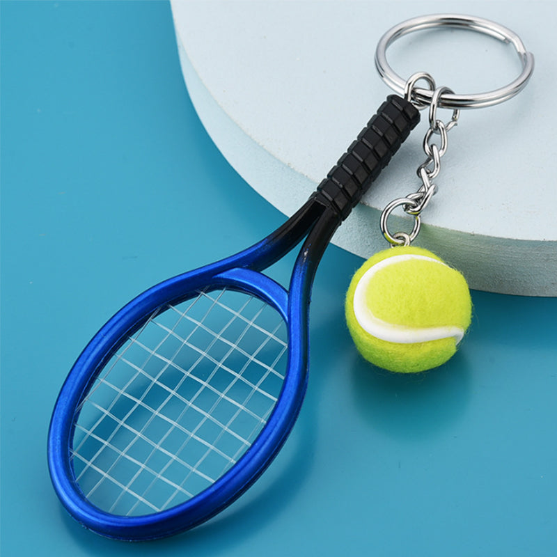Lisslune | Mini tennis racket keychain