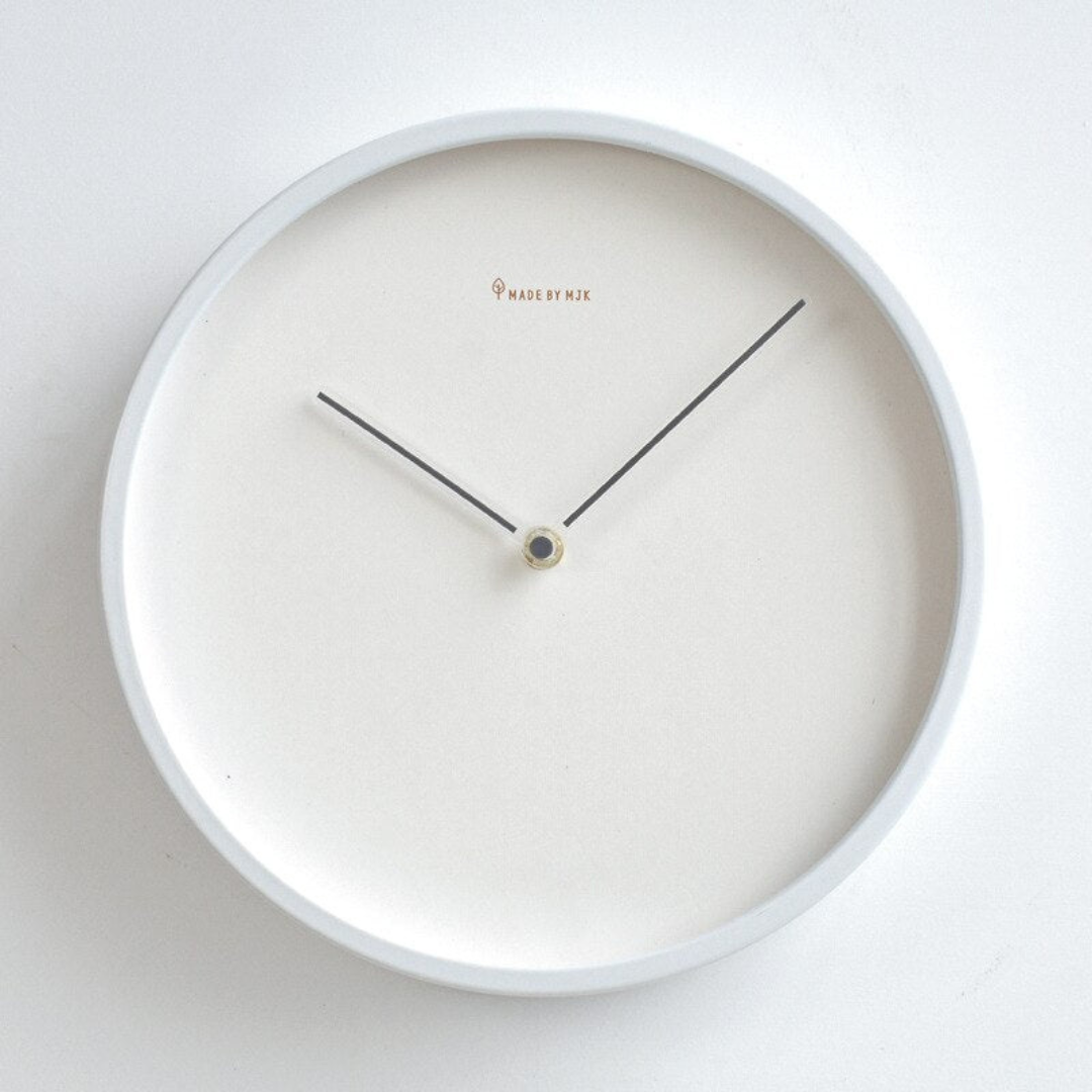 Lisslune | Veyra – Minimalist Scandinavian Wall Clock | Modern Nordic Design