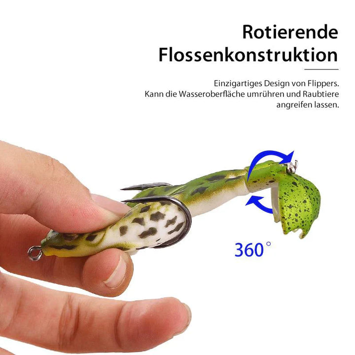 Lisslune | Double Propeller Frog Soft Lure