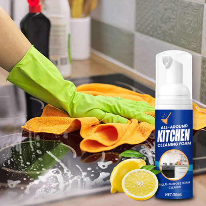 Lisslune | Heavy Duty Kitchen Foam Degreaser & Cleaner