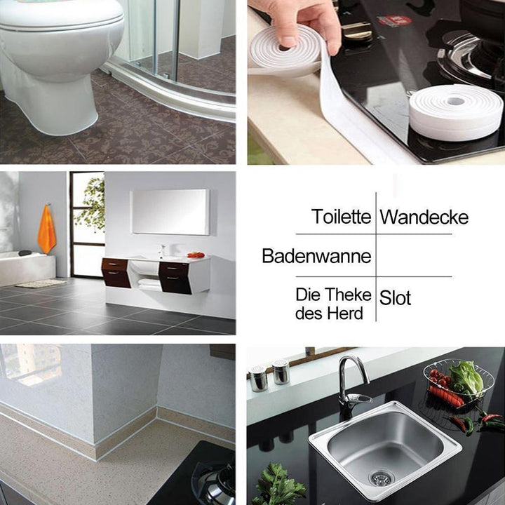Lisslune | Waterproof Adhesive Tape for Kitchens and Bathrooms
