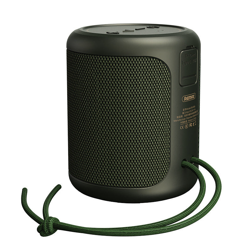 Lisslune | Waterproof Bluetooth5.0 Stereo Wired/Wireless Speaker, with 24 Months Standby Time, Support TF Card & AUX Cable, for Home, Office, Party & Travel