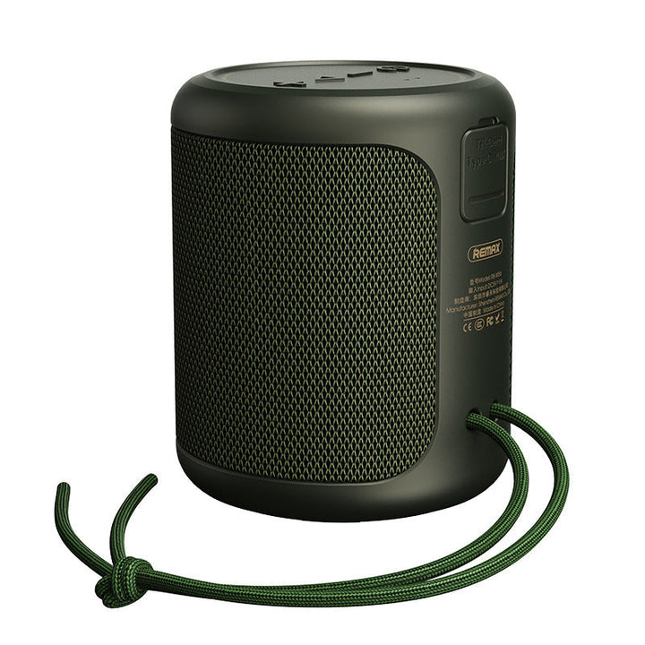 Lisslune | Waterproof Bluetooth5.0 Stereo Wired/Wireless Speaker, with 24 Months Standby Time, Support TF Card & AUX Cable, for Home, Office, Party & Travel