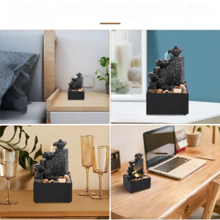 Lisslune | ZenRipple – Demanding table fountain for calming and centering your mind
