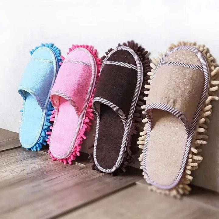Lisslune | Home Helper Dust Cleaner Mop Slippers