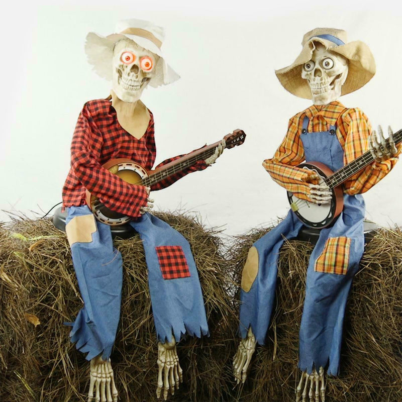 Lisslune | Funny animated dueling banjo skeletons