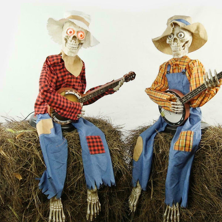 Lisslune | Funny animated dueling banjo skeletons