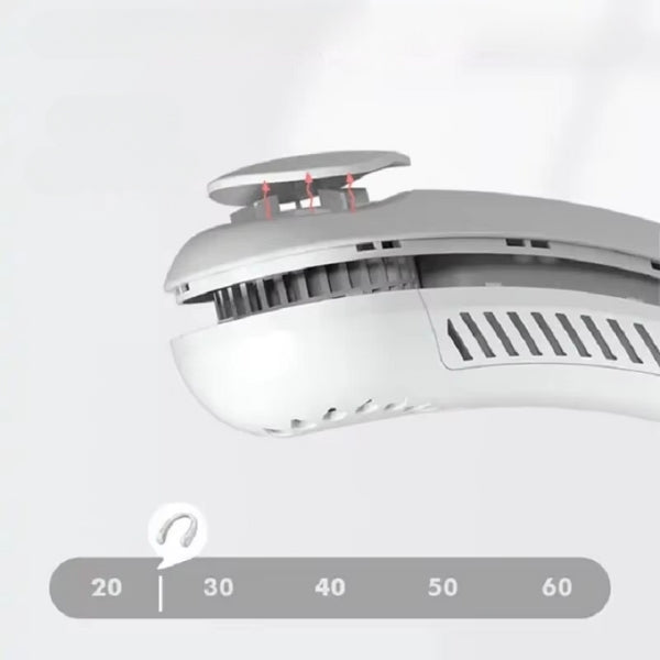 Lisslune | Portable Neck Fan - Hands-Free Cooling Fan for Personal Comfort