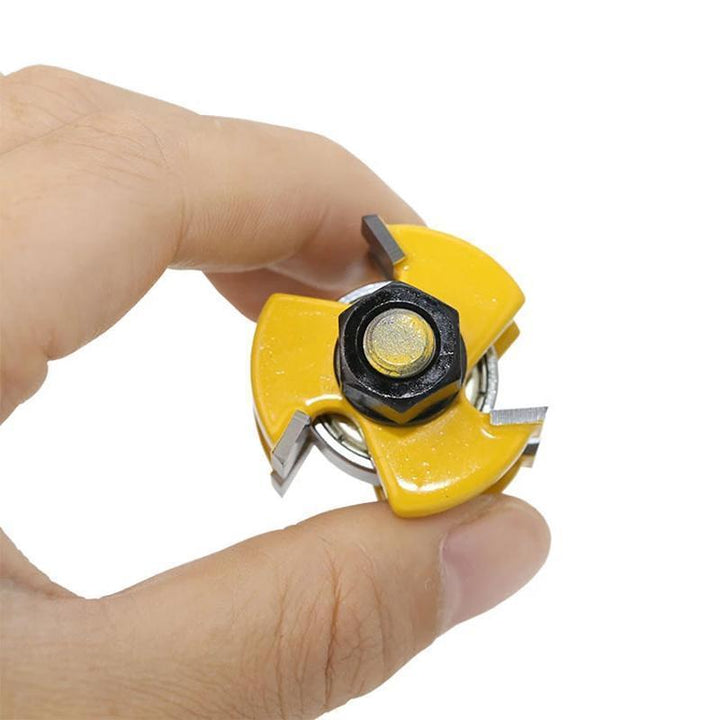 Lisslune | 3-Tooth T-Type Plug Knife Cutter 2 Pieces - Yellow 1/4