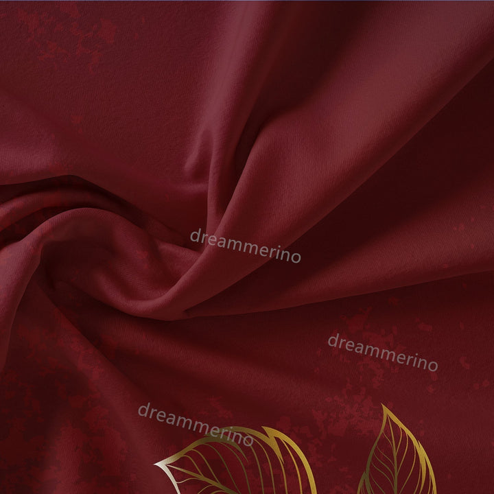 Lisslune | RoseAllure - Romantic Scarlet Rose Duvet Set