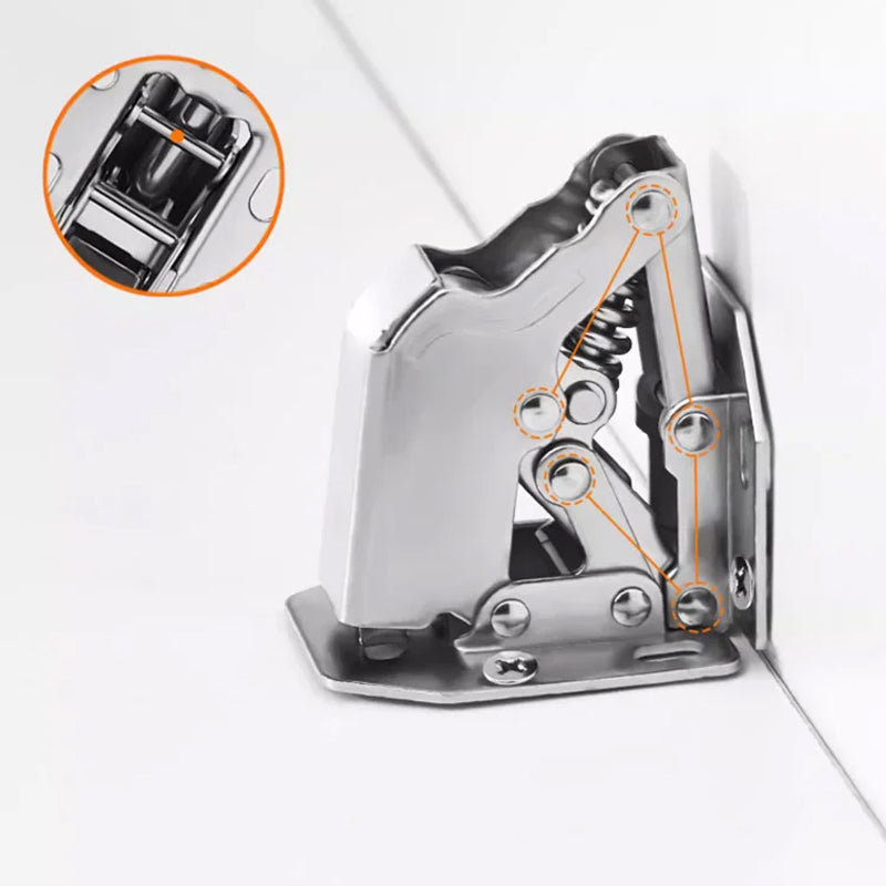 Lisslune | Hole-free and slit-free hinges