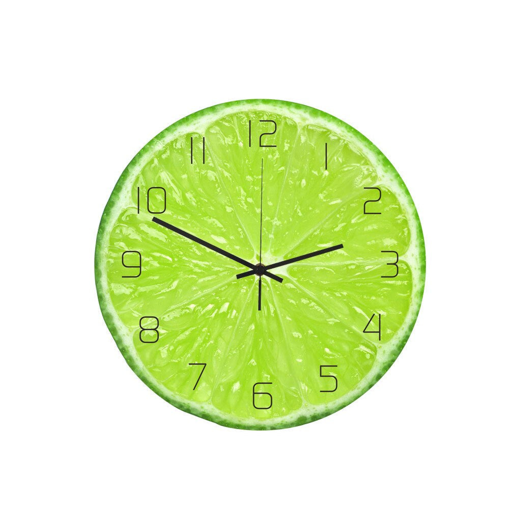 Lisslune | Fruit Fiesta Wall Clock - Cheerful Decoration for Your Room