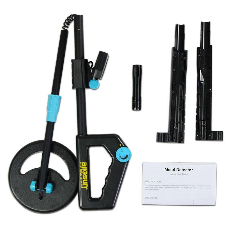 Lisslune | Underground Metal Detector Waterproof Portable Adjustable Length  Metal Detector Gold Hunter