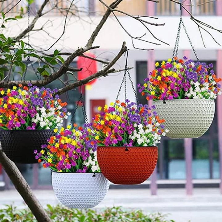 Lisslune | Artificial Flowers Outdoors, 2 Bouquets