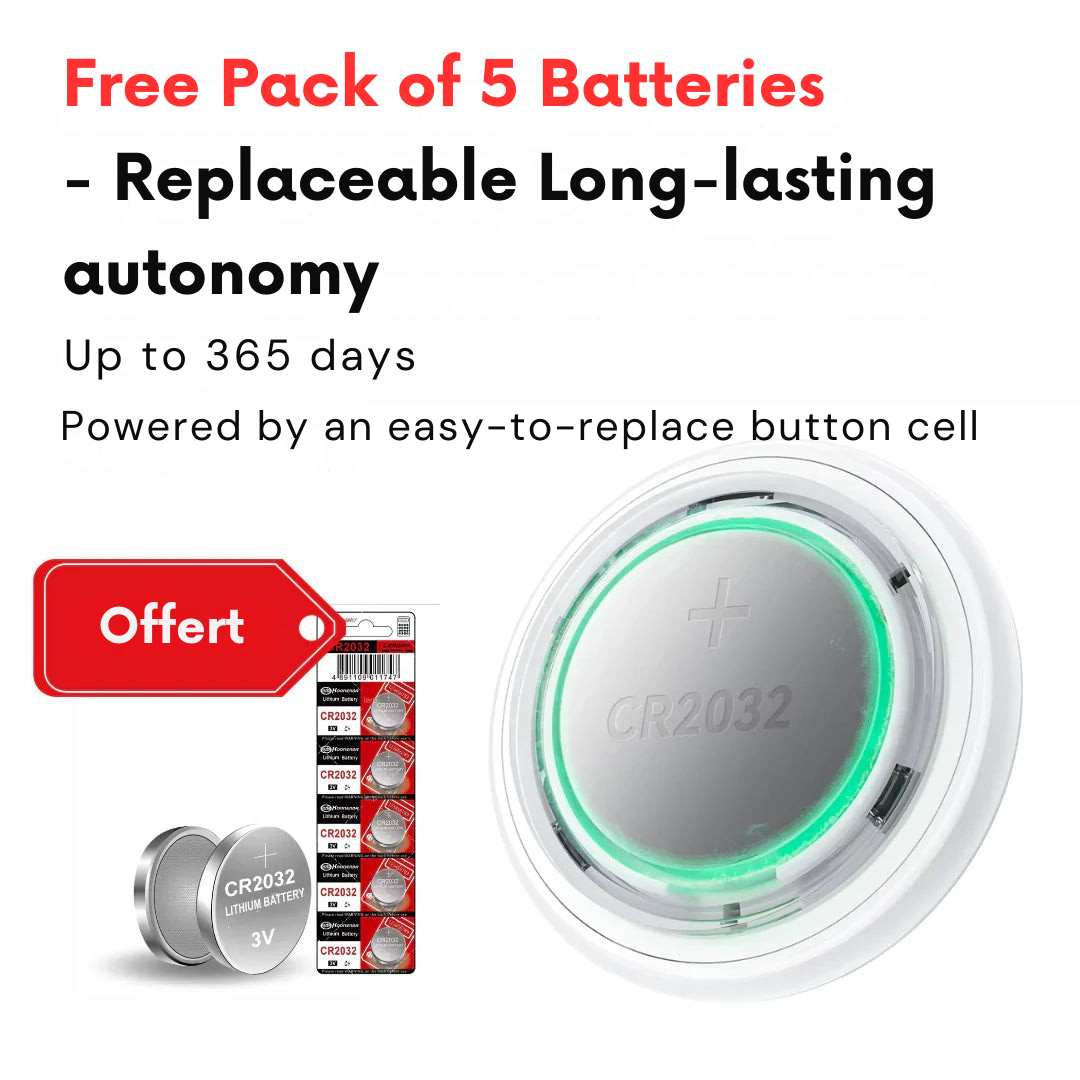 Lisslune | GPS Tracker for Seniors | Real-Time Tracking, Waterproof & No Subscription Fees for Peace of Mind