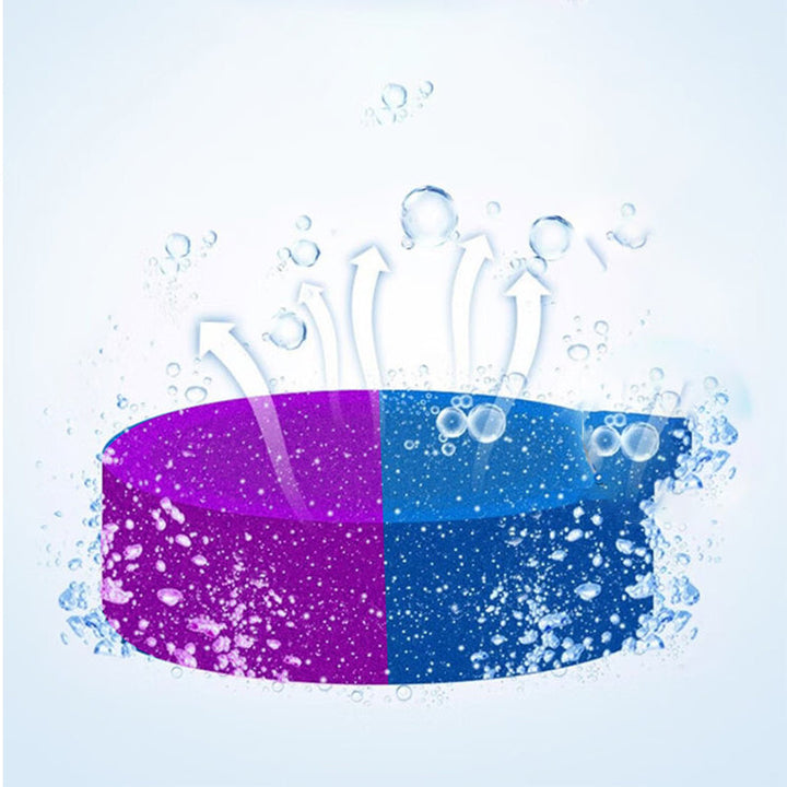 Lisslune | Two-colored concentrated toilet cleaning block