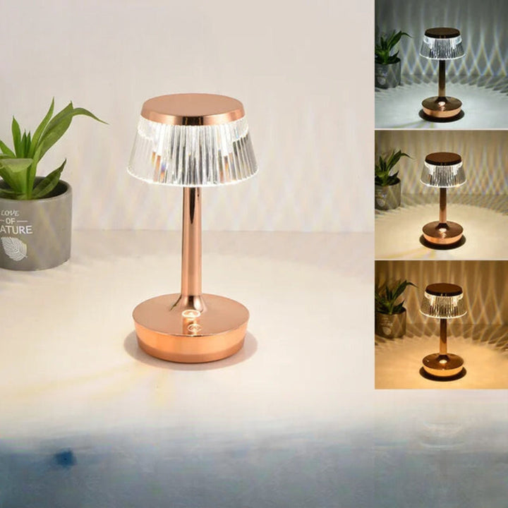 Lisslune | Rechargeable Crystal Table Lamp