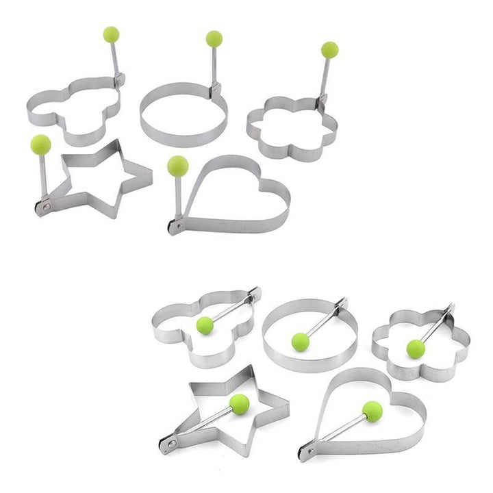 Lisslune | Stainless Steel Fried Egg Molds