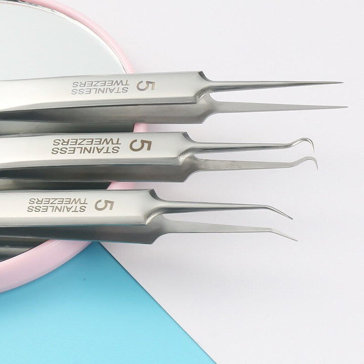 Lisslune | Ultra-fine impurity tweezers made of stainless steel