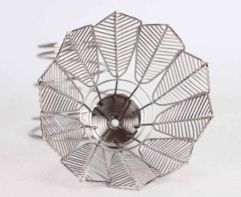 Lisslune | Creative Stainless Steel Badminton Shaped Pen Holder, for Home, Office and Gifts