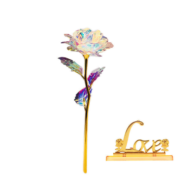 Lisslune | Colorful Galaxy Rose