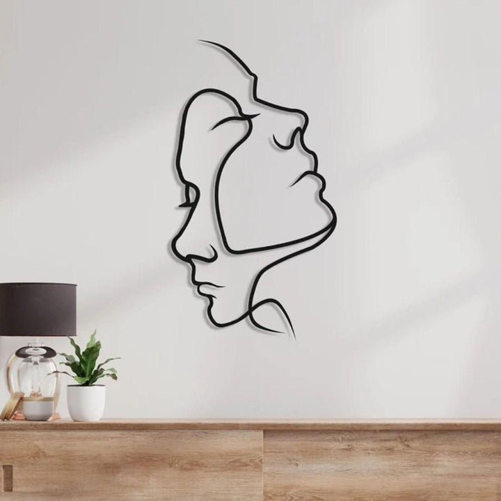 Lisslune | AmoraLine – Minimalist Wall Decoration with Abstract Expression of Love