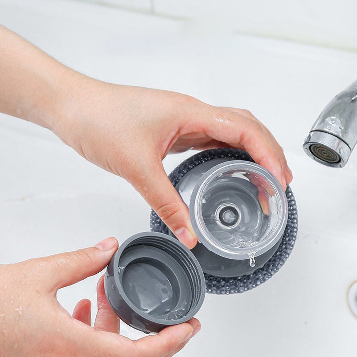 Lisslune | Kitchen soap dispenser hand brush