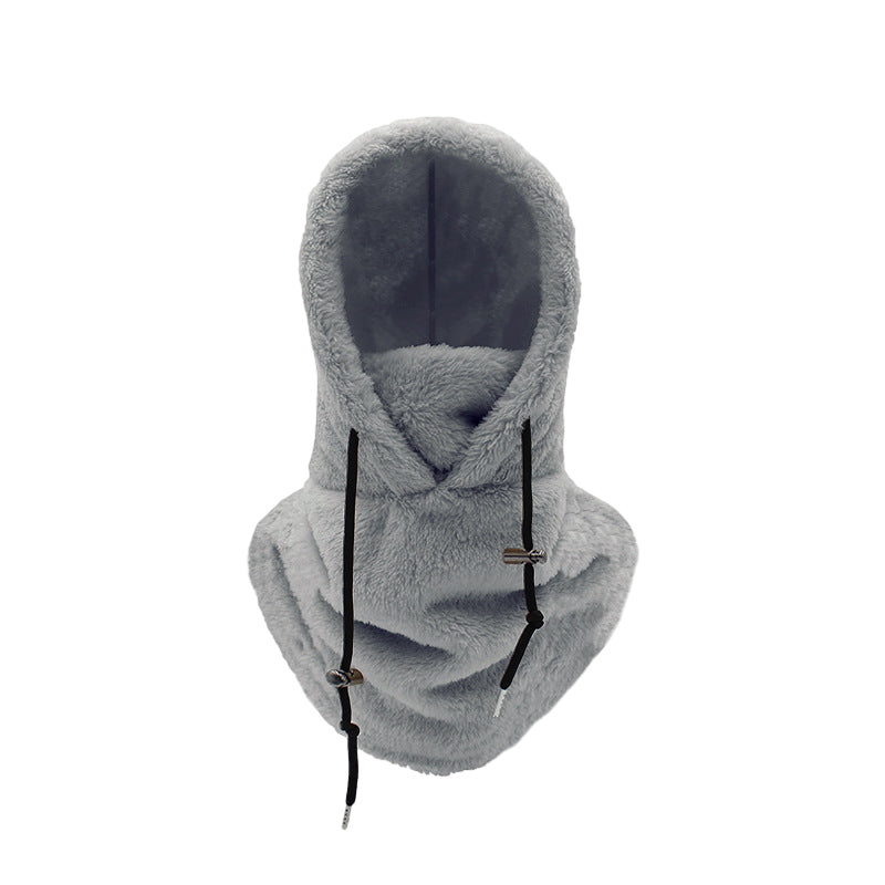 Lisslune | Ski mask with Sherpa hood