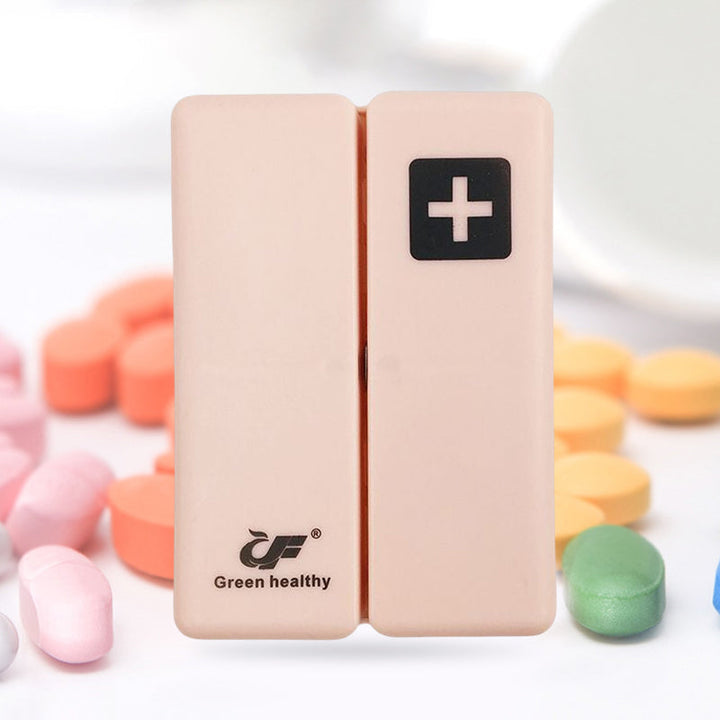 Lisslune | Portable Magnetic Pill Box with 7 Compartments