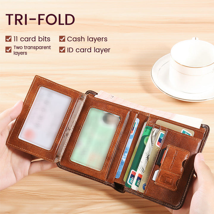 Lisslune | Simple Anti-theft Wallets for Men